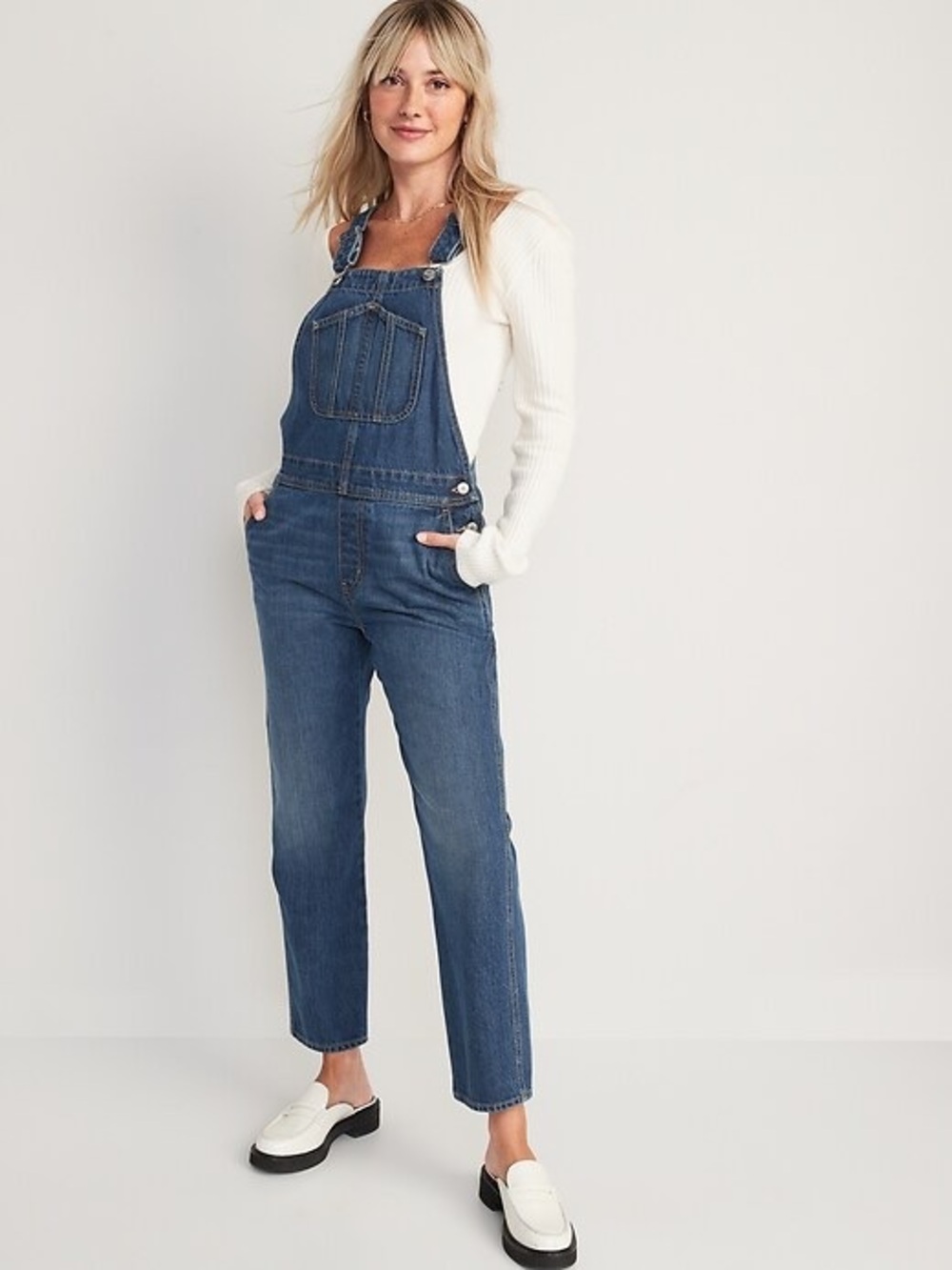 GAP Women's Indigo Denim Overalls